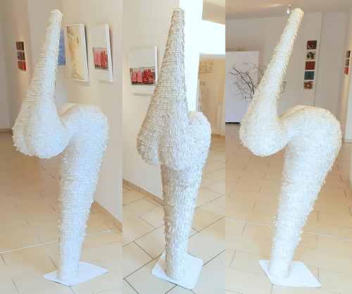 ASS AND TITS - paper covered  - 170 cm H