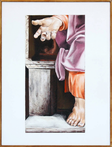 THE PROPHET EZECHIEL - 55 x 75 cm