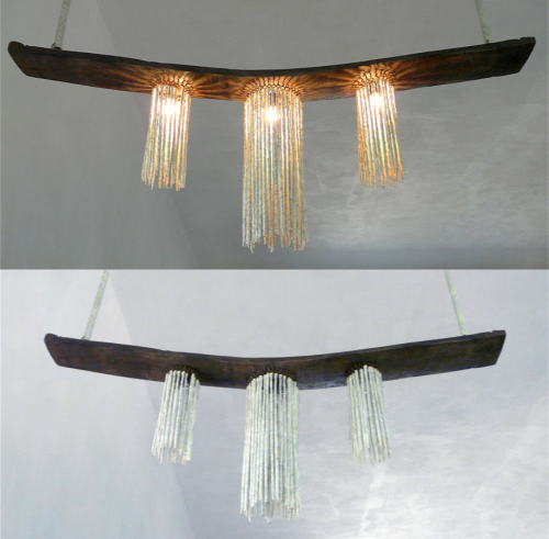 VINEBARREL LAMP - 210 W x 80 cm H